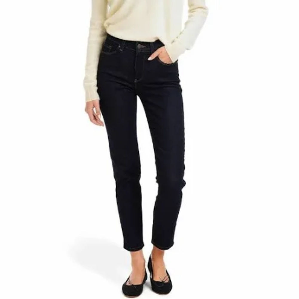 Mott & Bow - Mom Jeans - Oliver - Dark Blue - Size 28x28